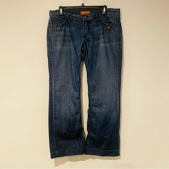 James Jeans Dry Aged Denim Jamie Style Bootcut Jeans Size 31 - Picture 1 of 7